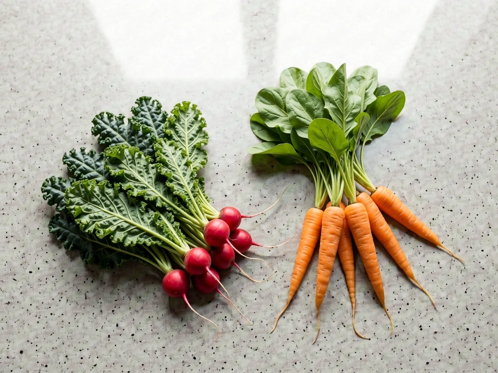 Ingredientes frescos para una nutrición saludable